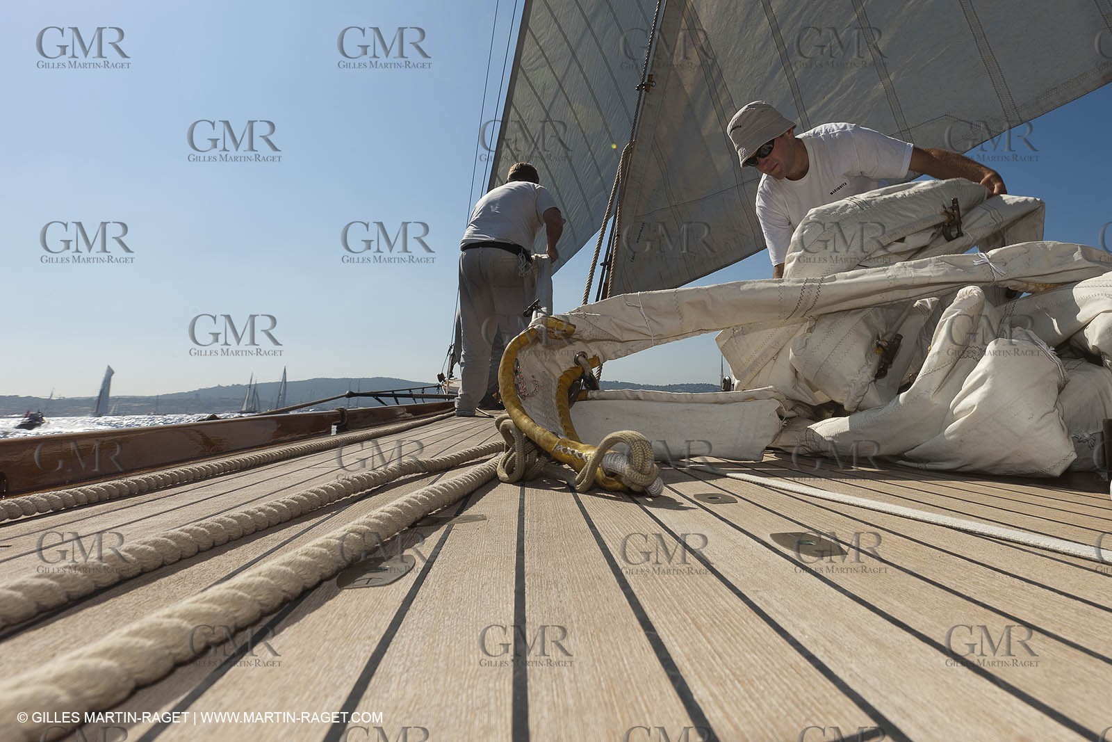 01 10 2011 - Saint Tropez (FRA,13) - Voiles de Saint Tropez 2011 - Classic Yachts - Day 5 - Onboard Mariquita