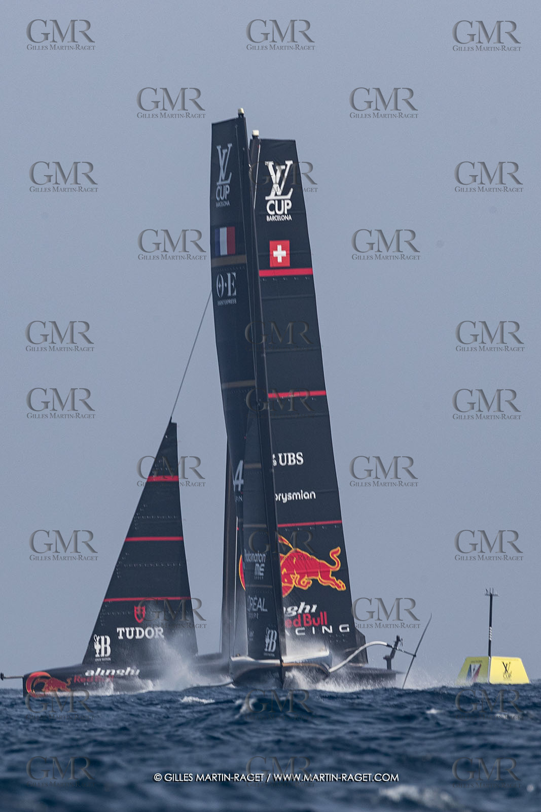 22 08 2024, Barcelona (ESP), Louis Vuitton 37th America's Cup, Louis Vuitton Preliminary Regatta, Race Day 1