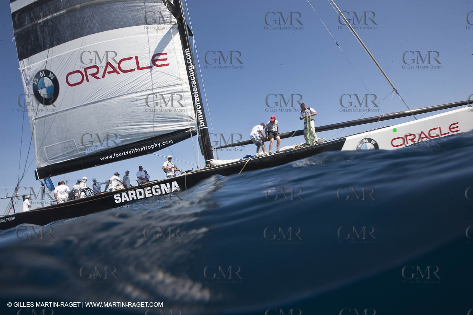 23 05 2010 - La Maddalena (ITA, Sardinia) Louis Vuitton Trophy - BMW ORACLE Racing - Racing Day 2