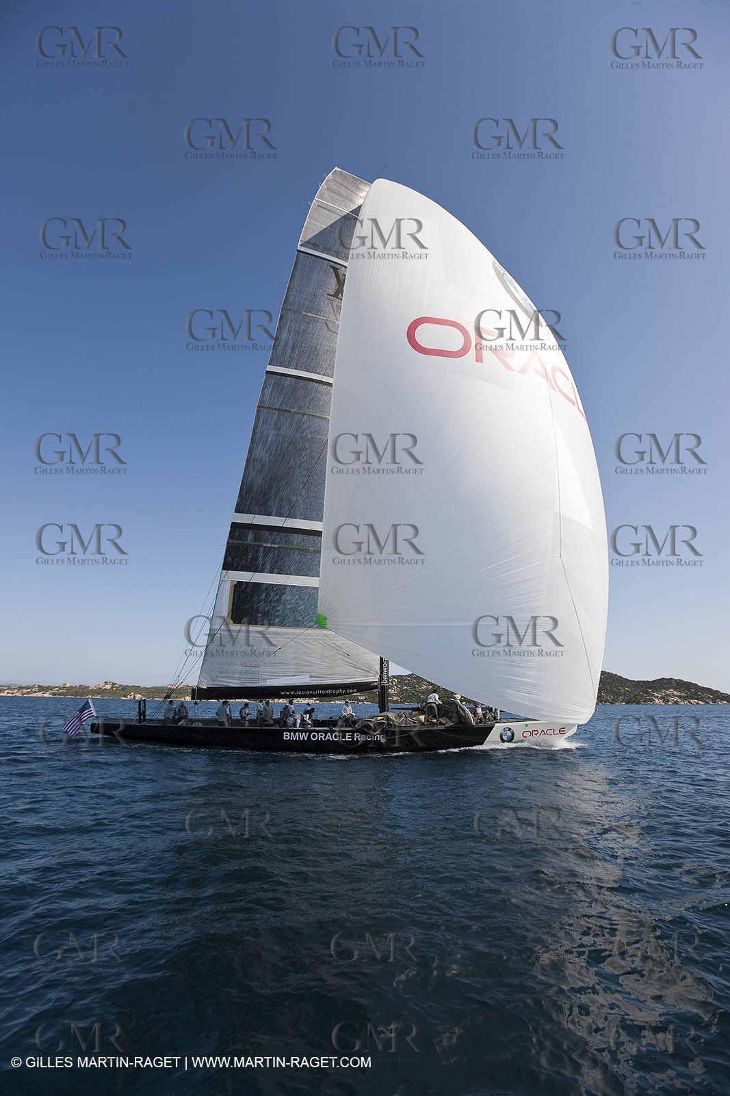 18 05 2010 - La Maddalena (ITA, Sardinia) Louis Vuitton Trophy - BMW ORACLE Racing - Training