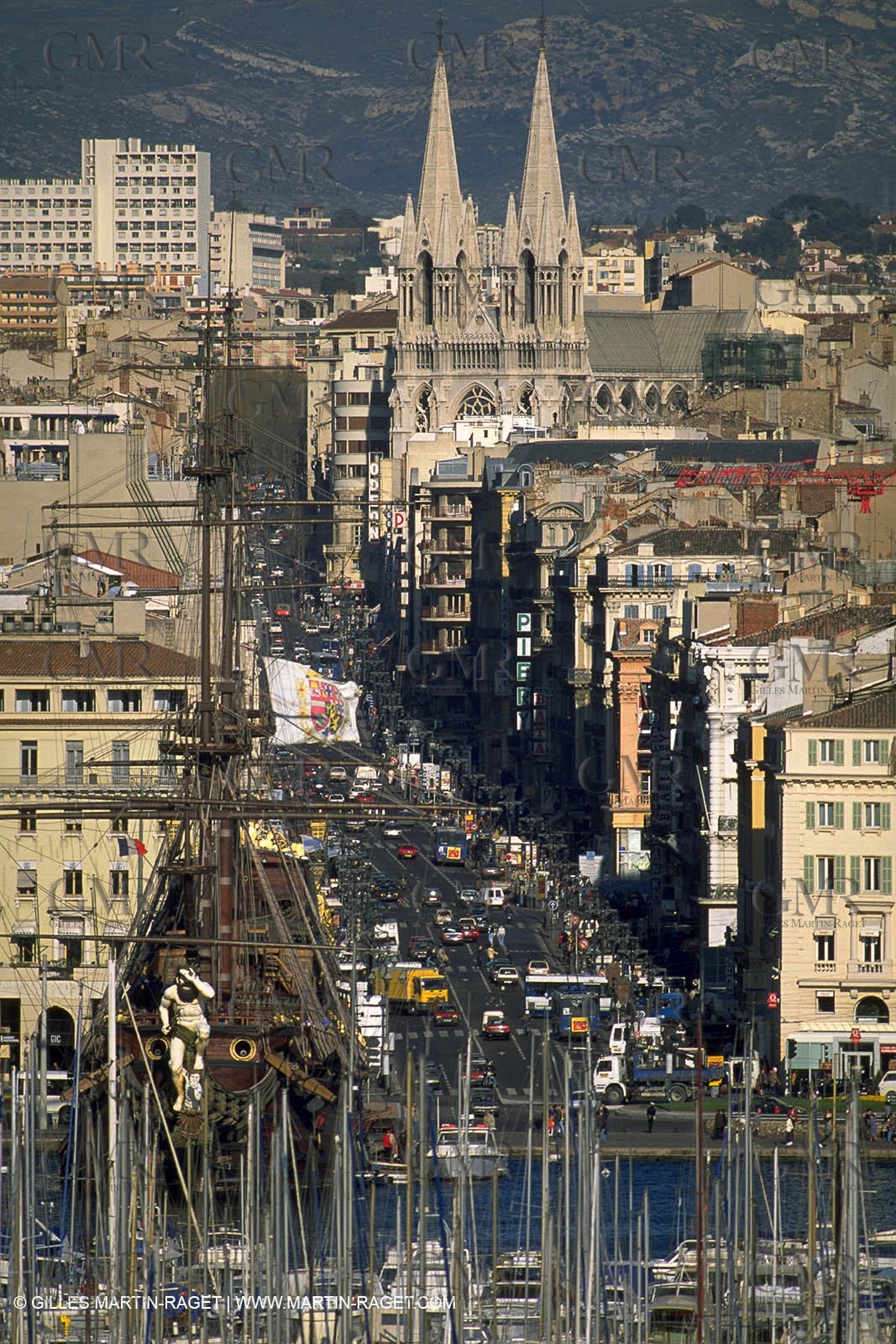 Old harbour - Canebiere Avenue - Réformés Church