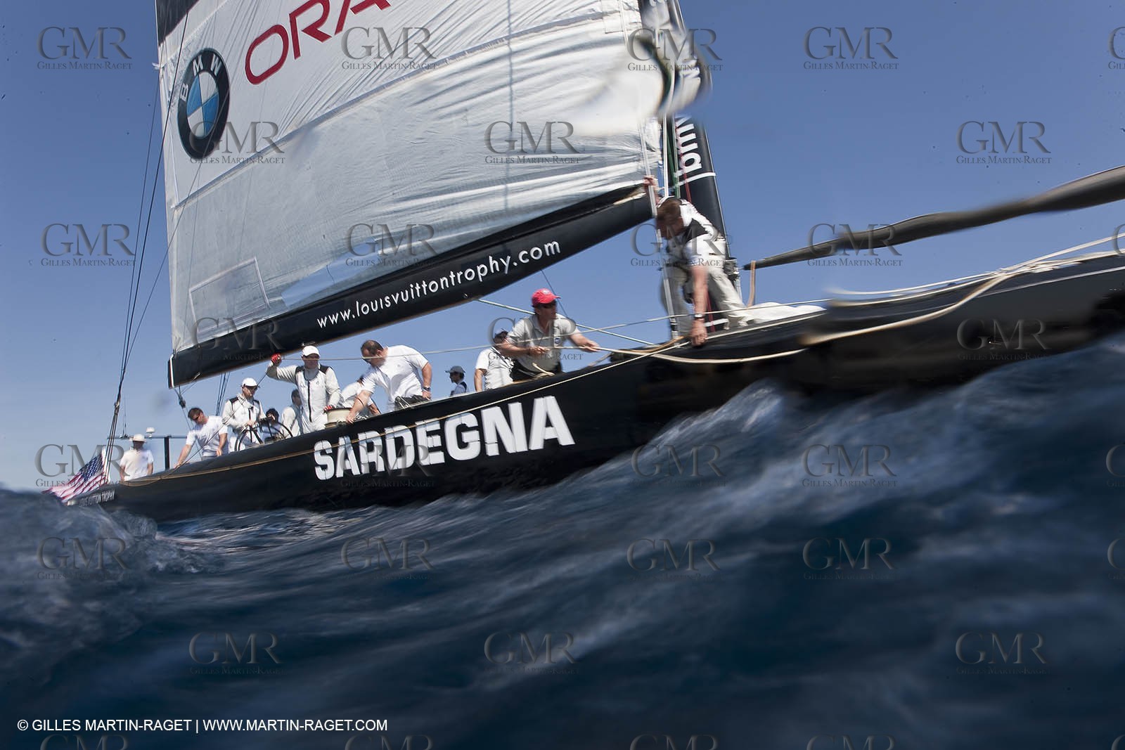 23 05 2010 - La Maddalena (ITA, Sardinia) Louis Vuitton Trophy - BMW ORACLE Racing - Racing Day 2