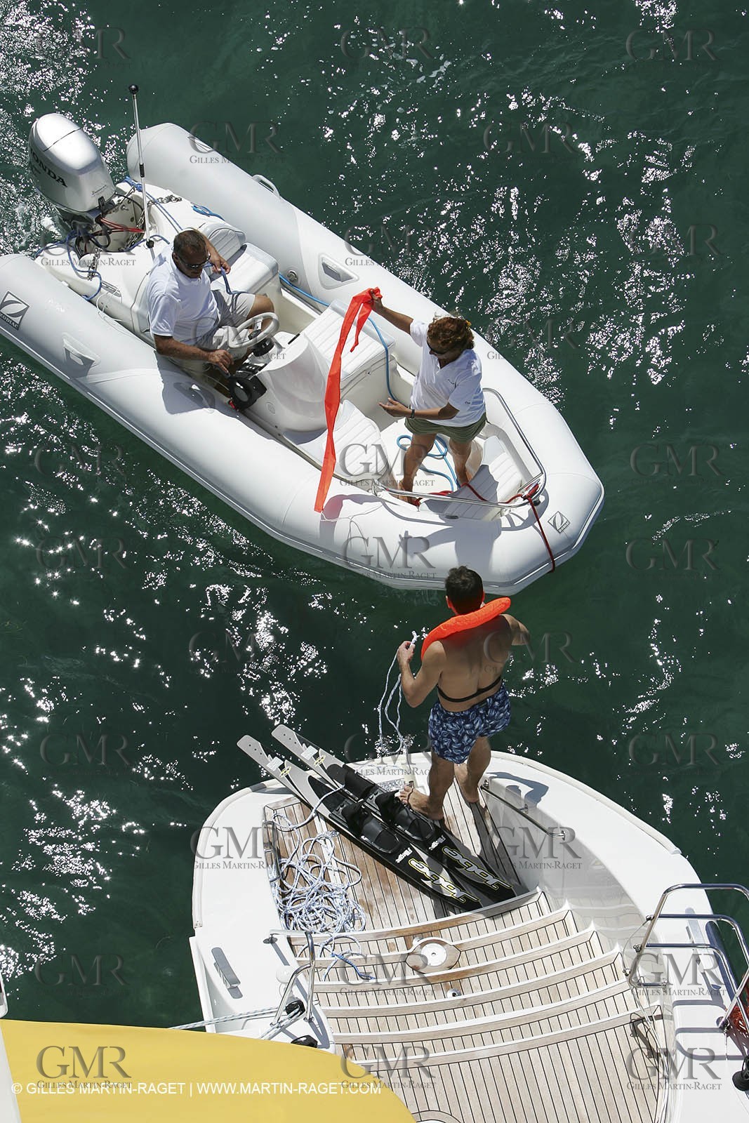 Waterskiing - Wakeboard - Privilege 585 - Matira - Martinique - Caribbean