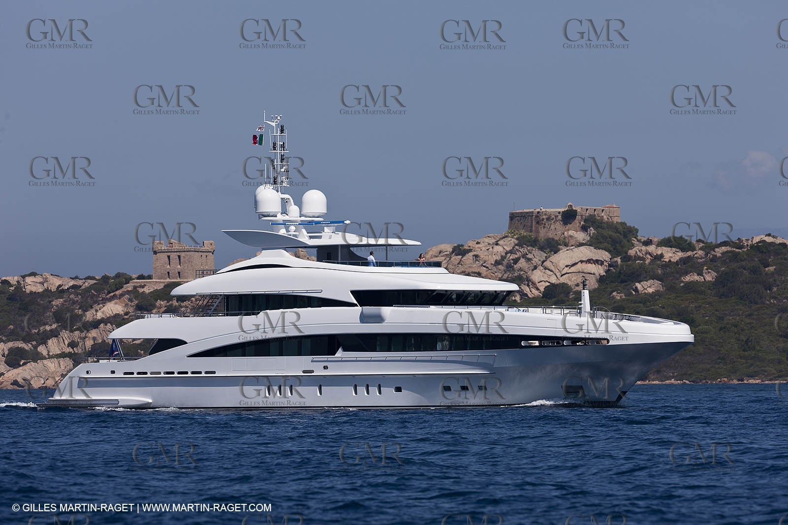 18 08 2011 - La Maddalena (ITA, Sardinia) - Motor yacht Inception