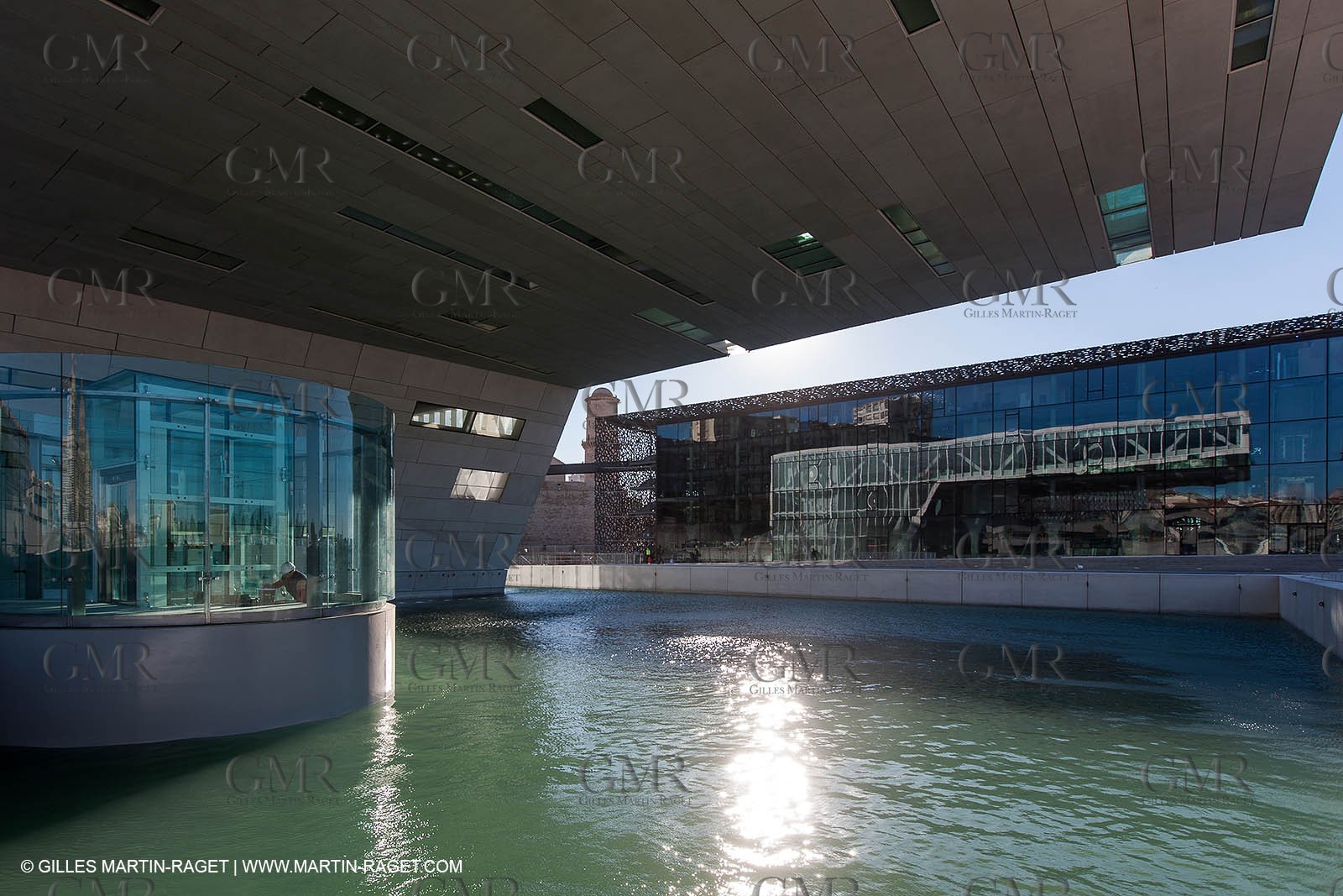 11 01 2013 - Marseille (FRA,13) - Marseille Provence 2013, European capital of Culture, J4 Esplanade, MUCEM Museum and Villa Mediterranée.