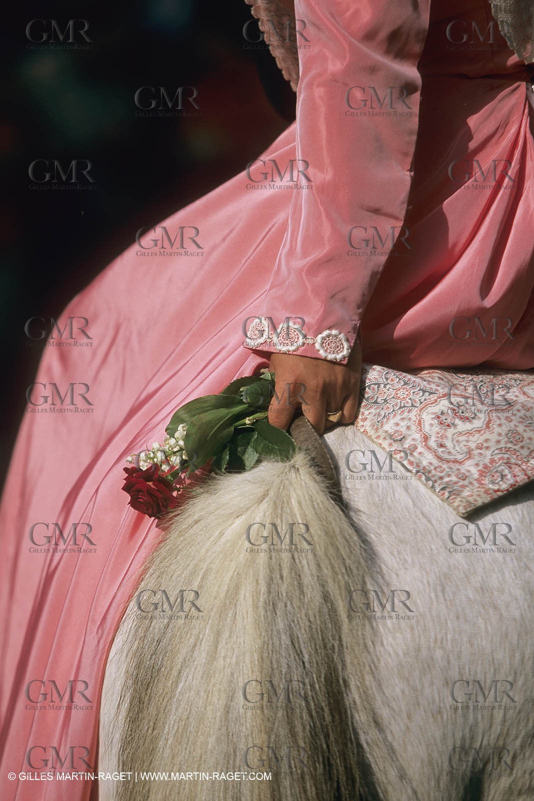 France, Provence, Traditionnal costume from Arles
