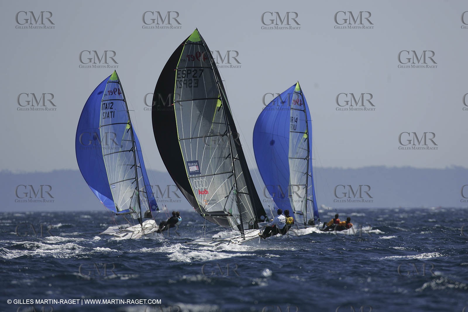 2005 Hyeres Sailing Week (SOF) - 49ers