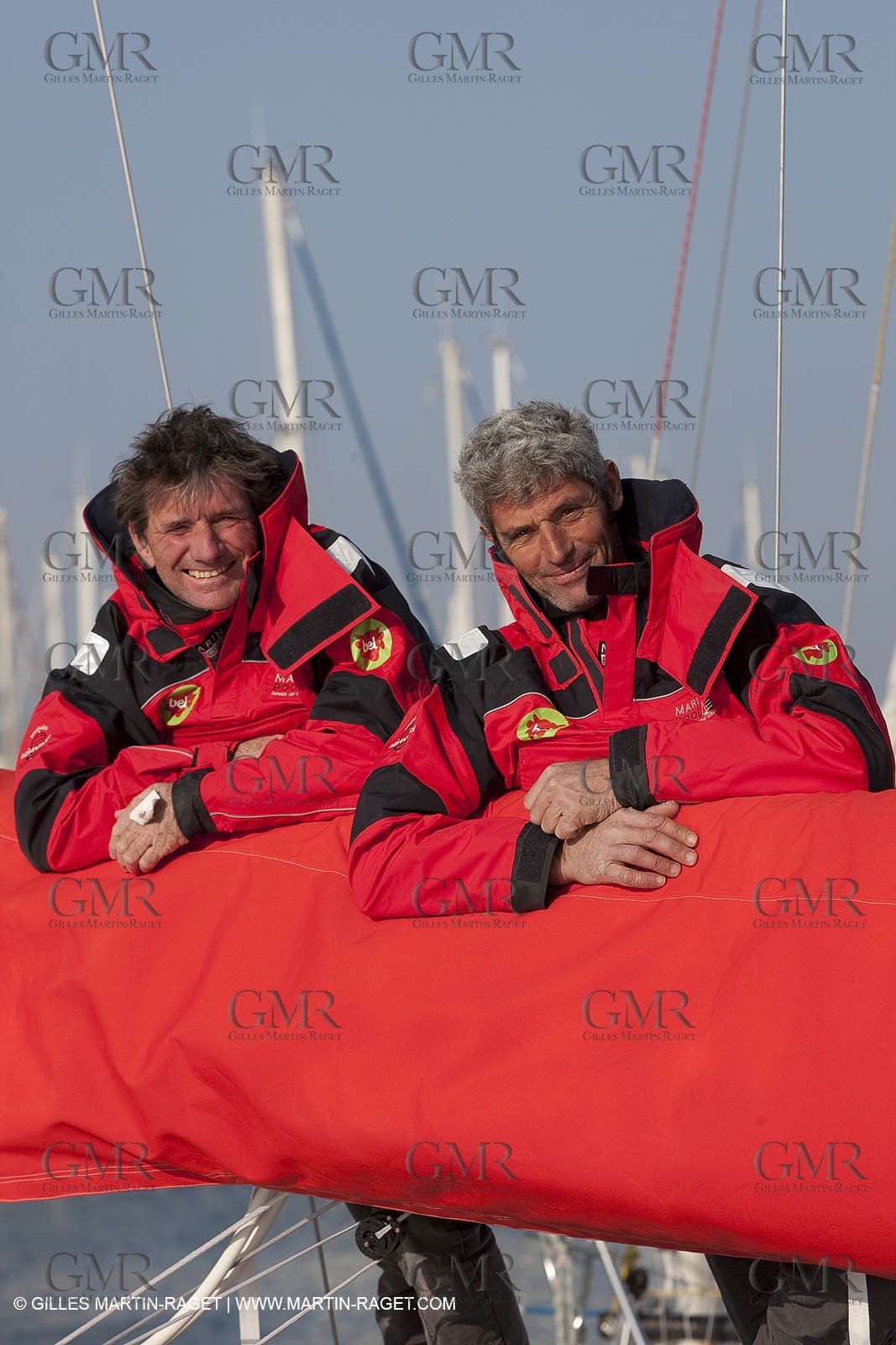 13 03 2010 -  La Grande Motte   Port Camargue (FRA) - Groupe Bel - Kito de Pavant   Sebastien Audigane training for Transat AG2R