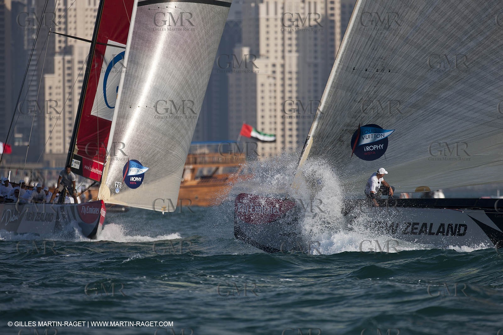 16 11 2010 - Dubai (UAE) - Dubai Louis Vuitton Trophy -  BMW ORACLE Racing Vs Synergy