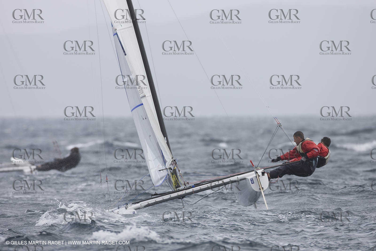 20 04 2008 - Hyères (FRA,83) - Hyères Olympic Week - Day 1.