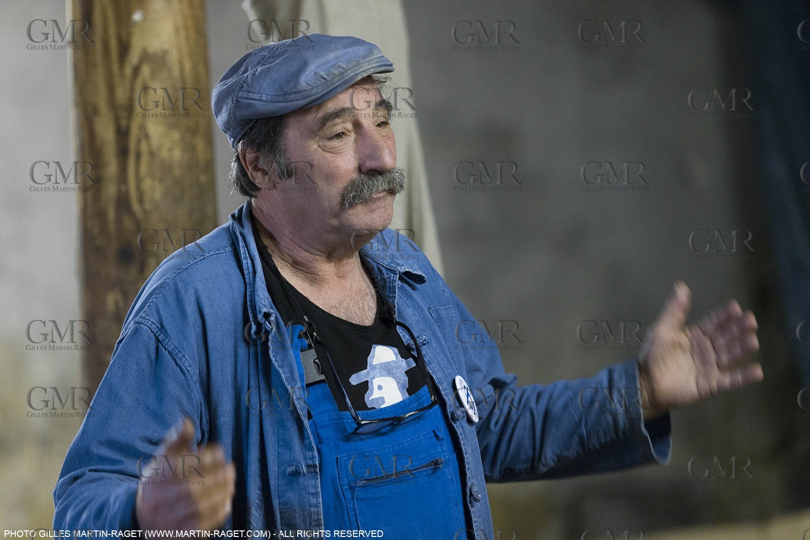 14 11 2015, Saint-Etienne du Grès (FRA,13), Tradiniotnal Hand making of olive oil at Mill de la Croix, Philippe Calot
