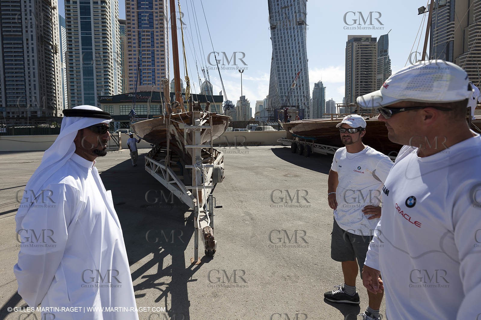 19 11 2010 - Dubai (UAE) - Dubai Louis Vuitton Trophy -  BMW ORACLE Racing - The Doha race