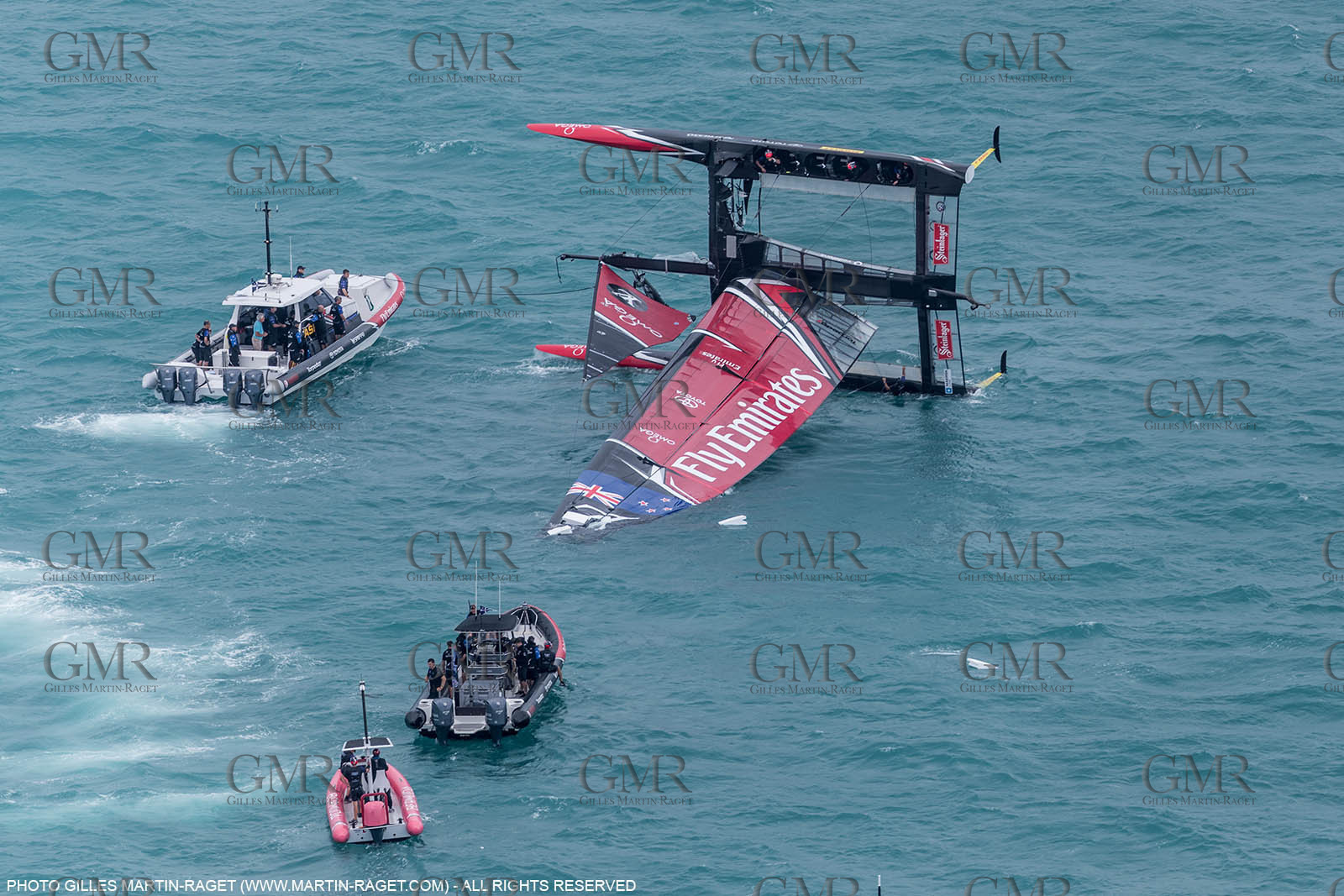 06 06 2017 - Bermuda (BDA) - 35th America's Cup Bermuda 2017 - Louis Vuitton America's Cup Playoffs semi-finals, Day 3