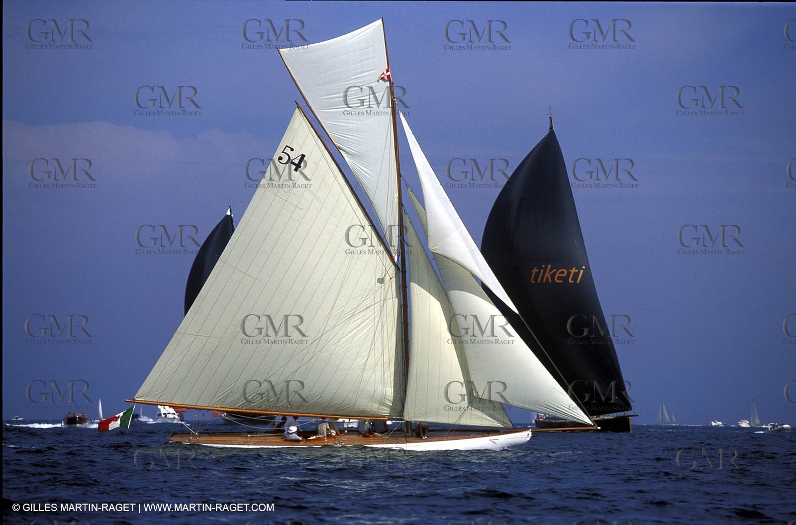 Sailing, Classic yachts, Voiles de Saint-Tropez 2003