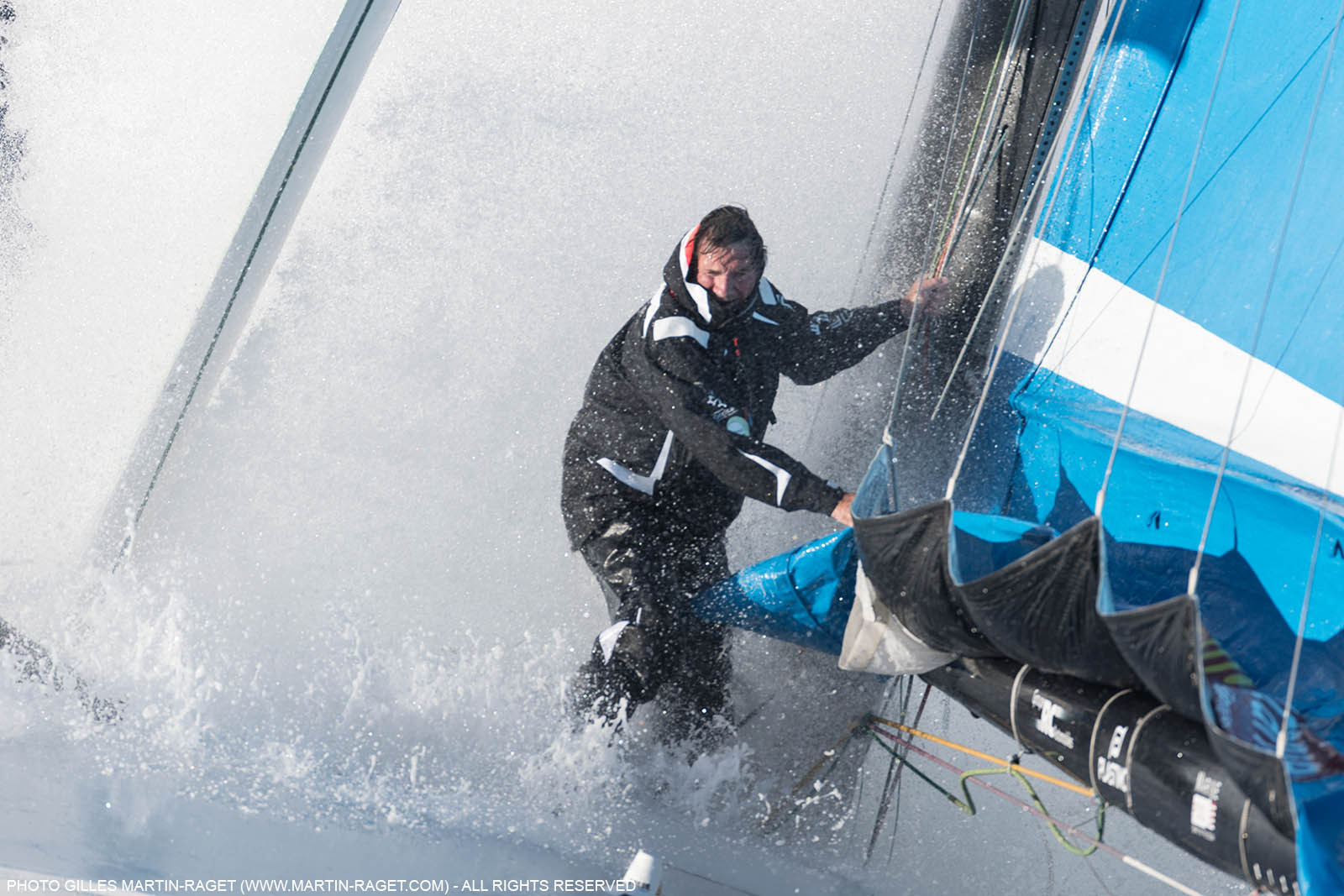 13 07 2017, Port Camargue (FRA,30), Transat Jacques Vabre 2017, Bastide Otio (Kito de Pavant, Yannick Bestaven), offshore trainings