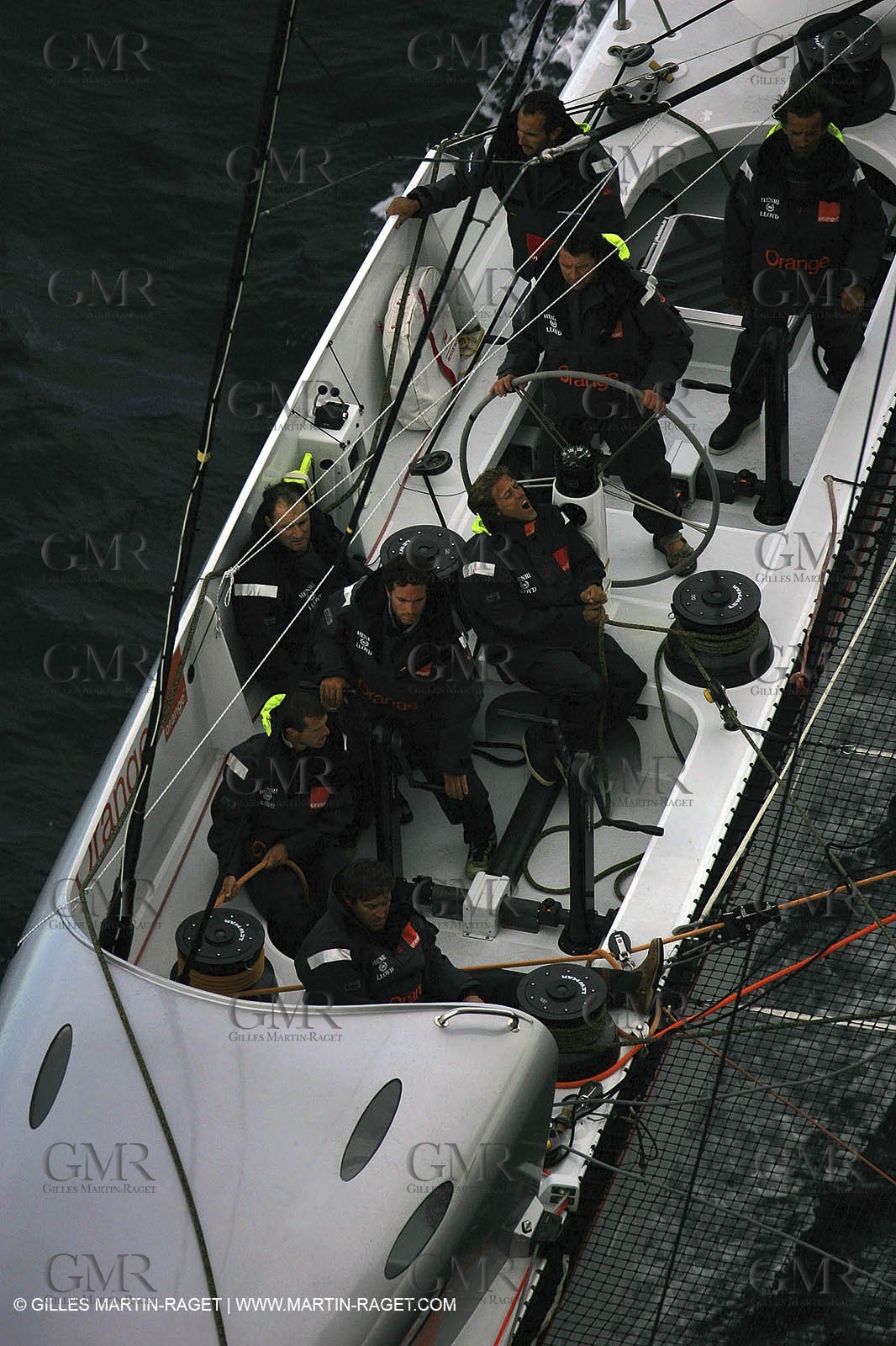 Orange II - 2004 Mediterranée Record - Start off Marseilles