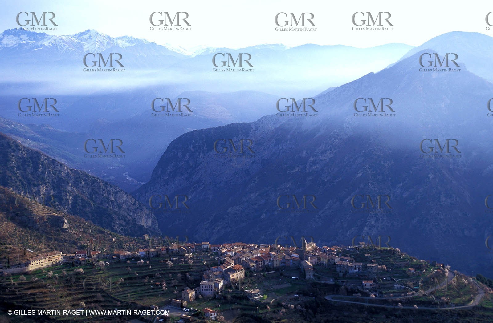 The countryside of Nice