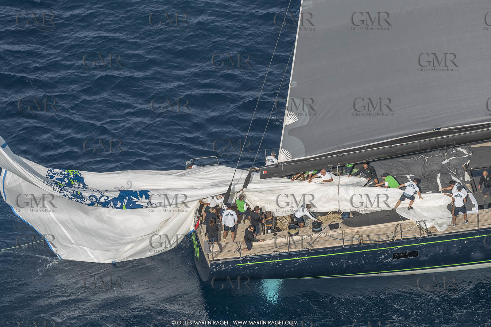 14 10 2022, Saint-Tropez (FRA,83), Voiles de Saint-Tropez 2022,  Maxis Race 3