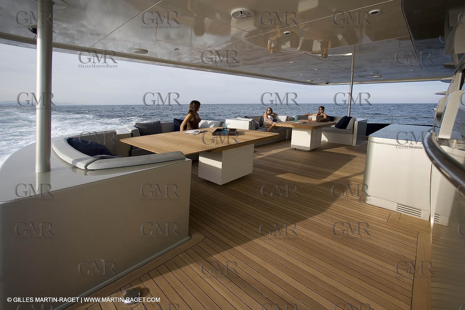 11 06 2007 - Valencia (Spain) - Super Yacht Catamaran Bradley, Gilles Vaton design built by H2X in la Ciotat (France)