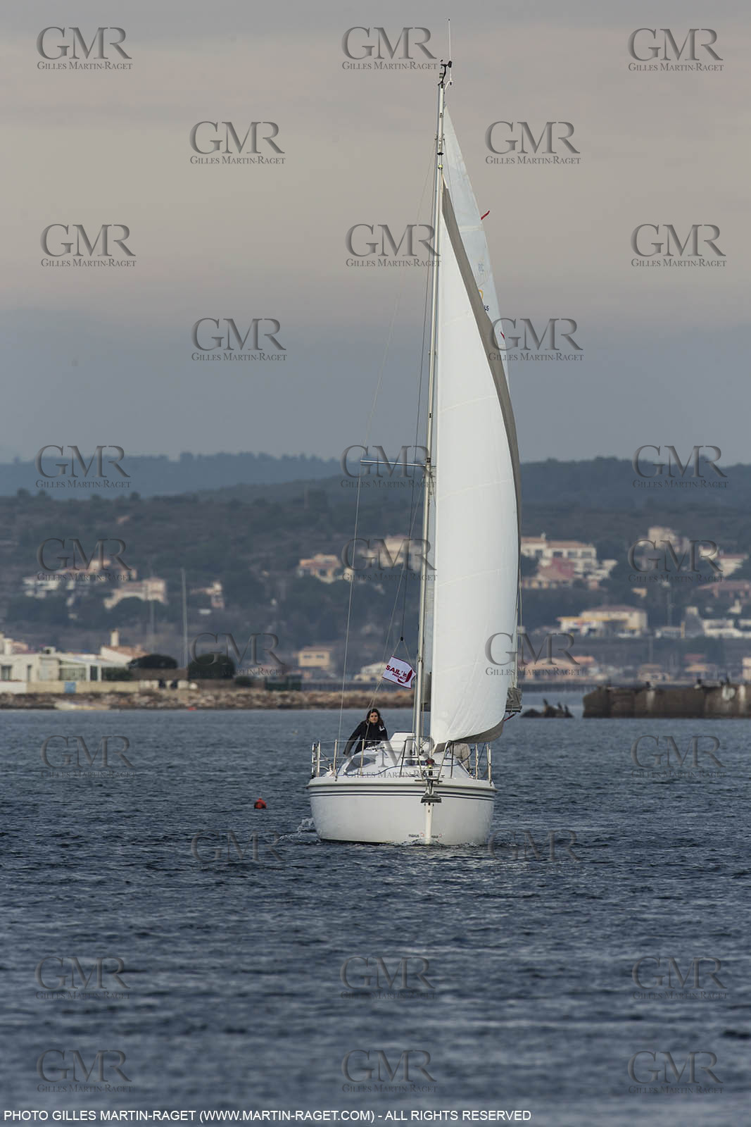 28 01 2016, Sète (FRA,34), Cruising on Thau Basin