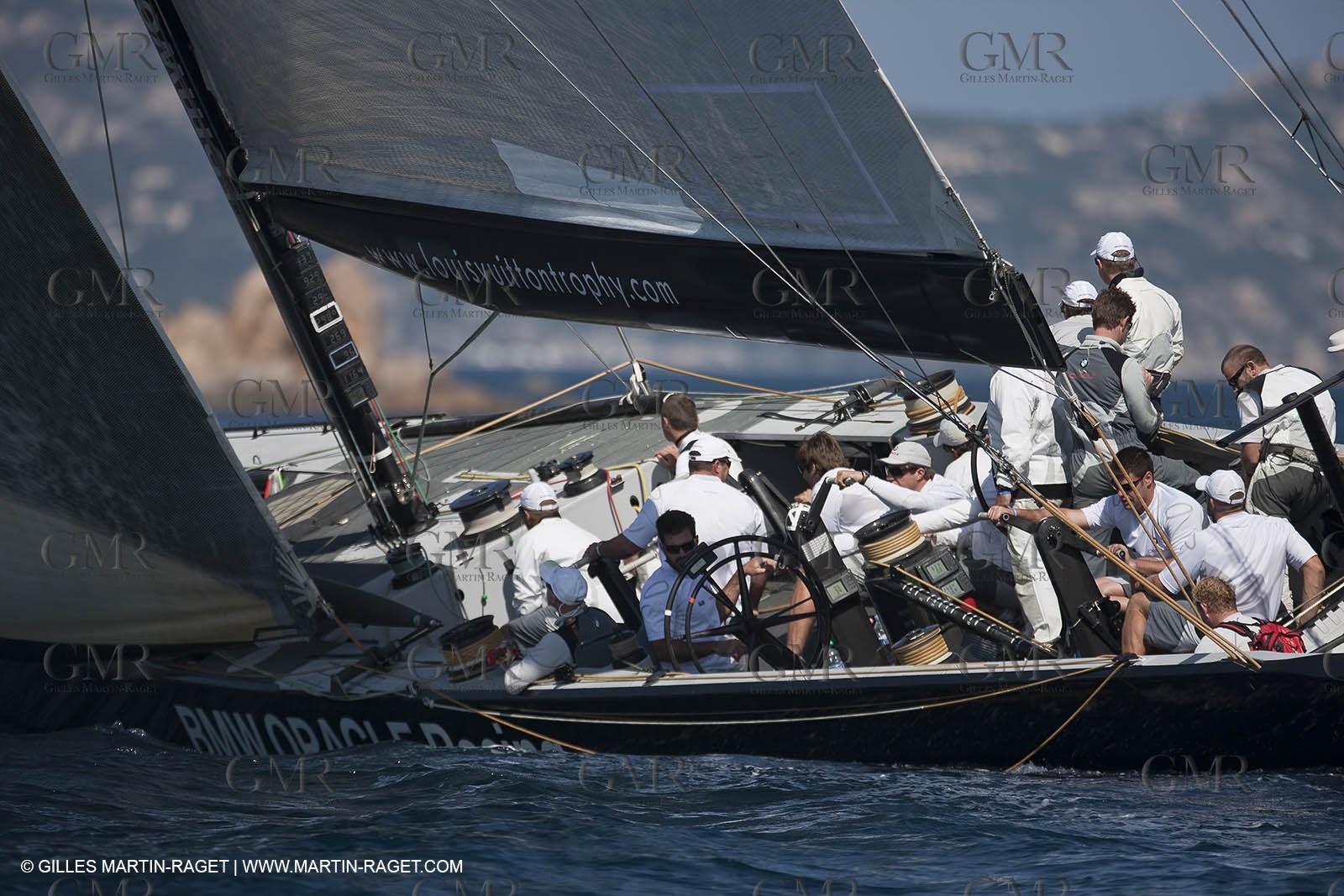 18 05 2010 - La Maddalena (ITA, Sardinia) Louis Vuitton Trophy - BMW ORACLE Racing - Training