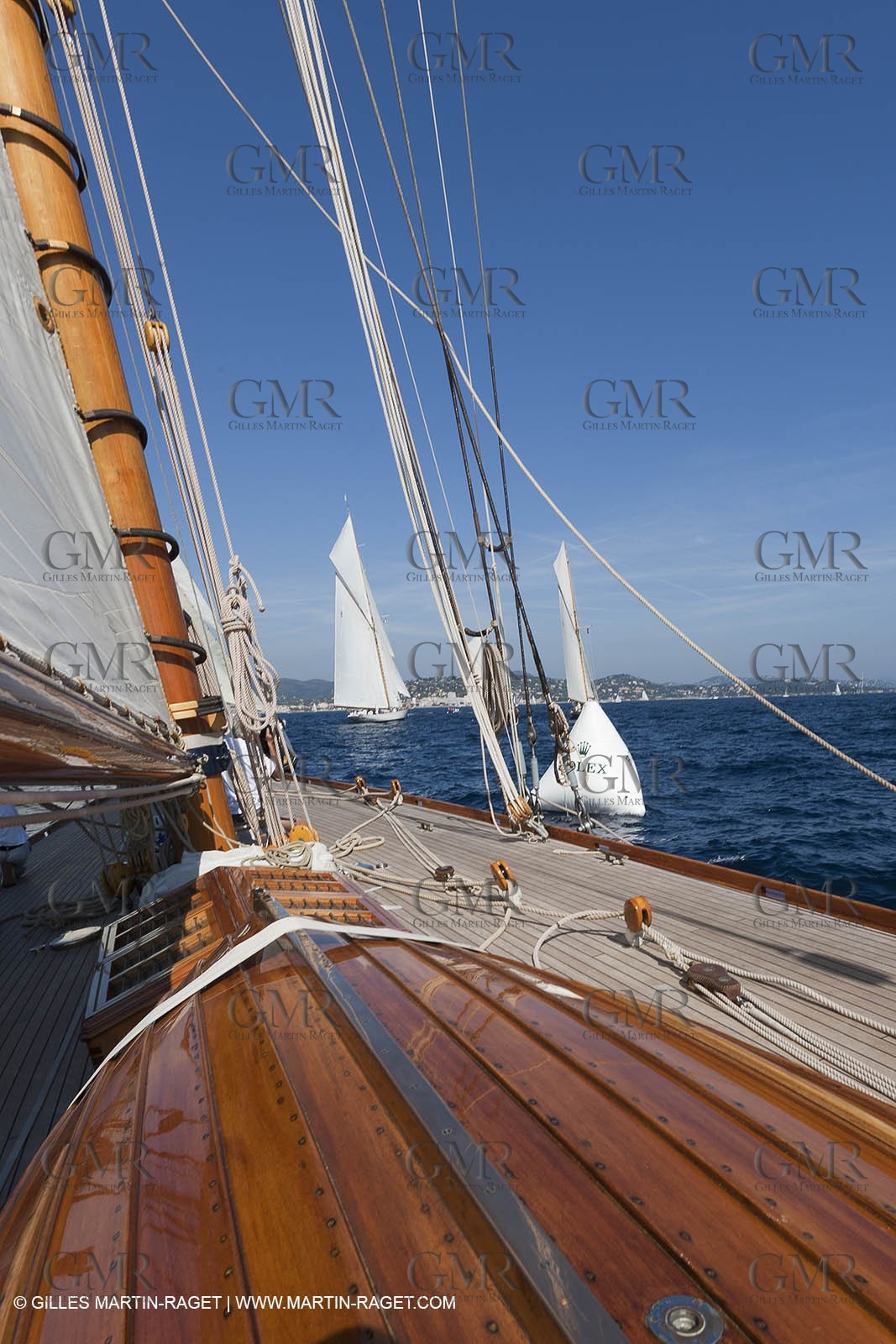 01 10 2011 - Saint Tropez (FRA,13) - Voiles de Saint Tropez 2011 - Classic Yachts - Day 5 - Onboard Mariquita