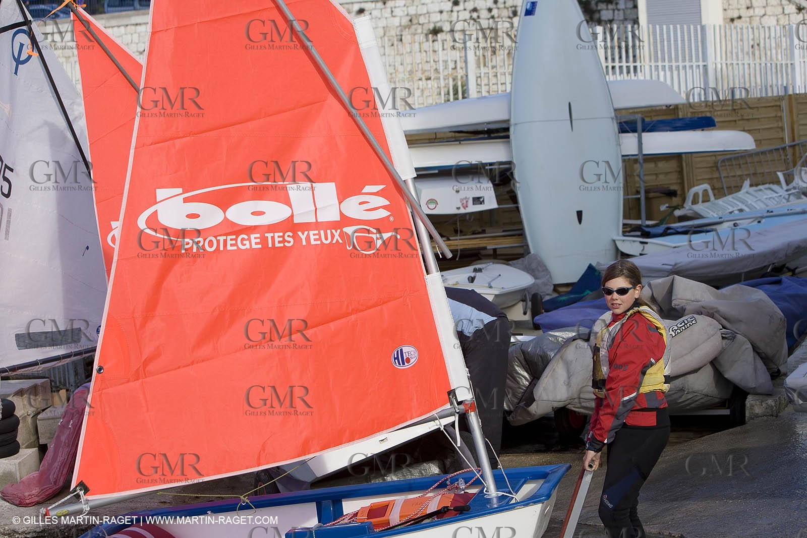 06 02 2008 - Nice (FRA, 06) - Nice sailing School - optimist