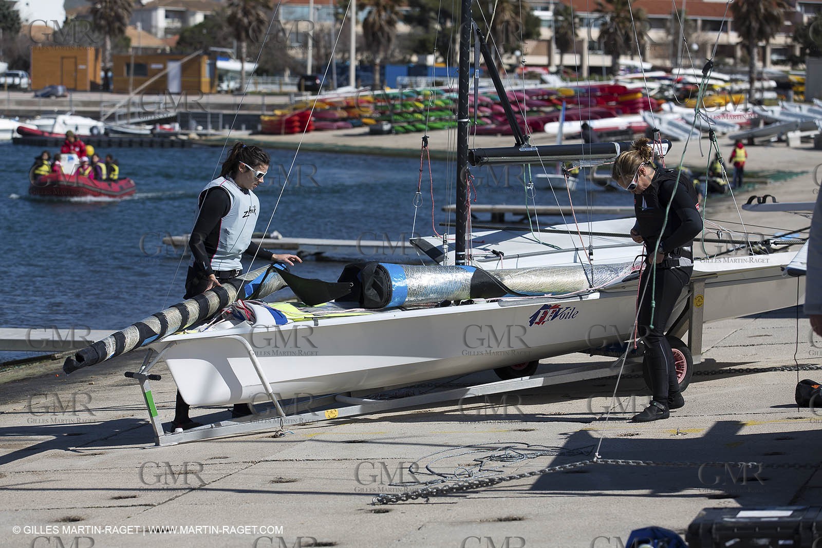 21 03 2013 - Marseille (FRA,13) - 49er FX test