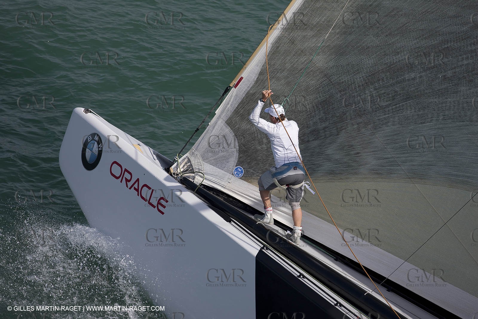 29 01 2009 - Auckland (NZL) -  Louis Vuitton Pacific Series - BMW ORACLE Racing - Training