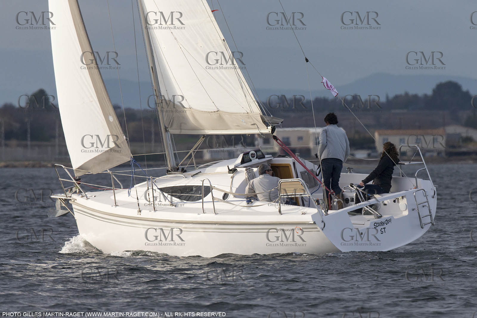 28 01 2016, Sète (FRA,34), Cruising on Thau Basin, Marseillan