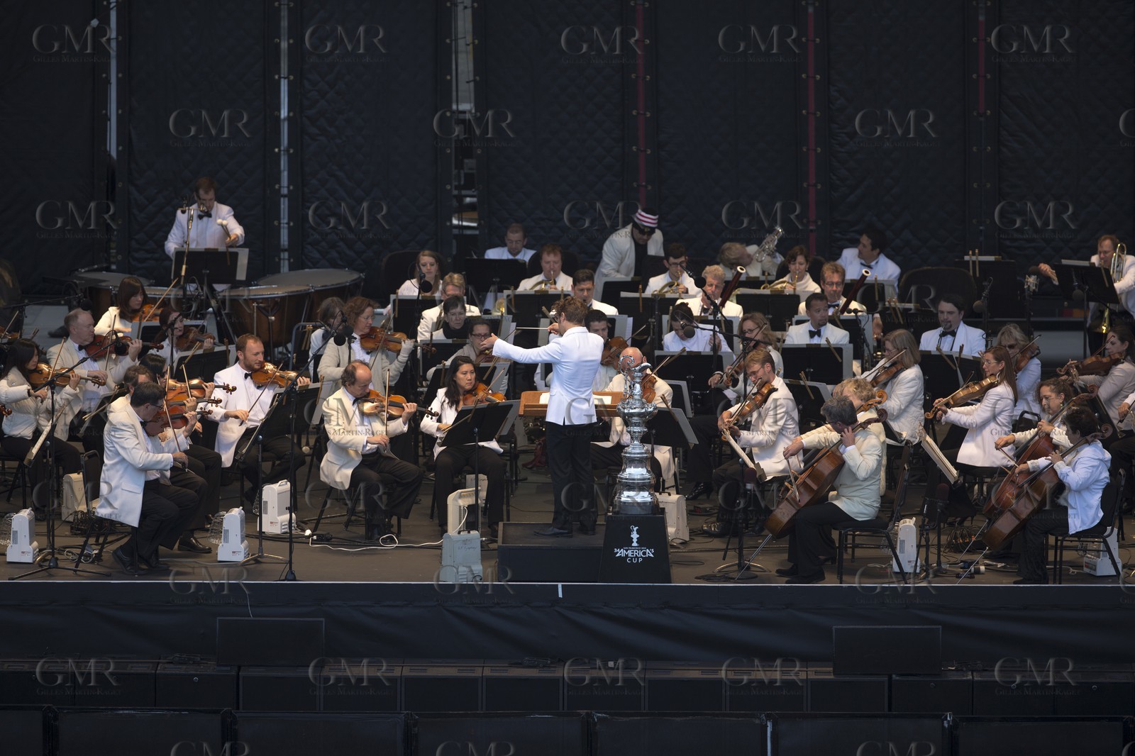 20 07 2013 - San Francisco (USA,CA) - 34th America's Cup - America's Cup Pavilion Concert Series - San Francisco Symphony