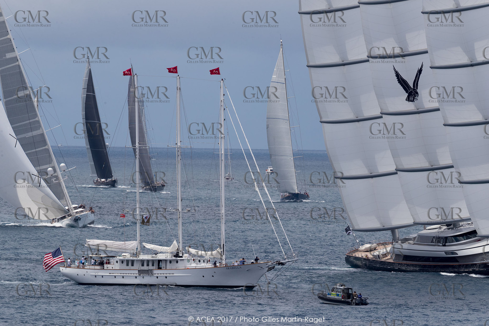 15 06 2017 - Bermuda (BDA) - 35th America's Cup Bermuda 2017 - Super Yacht America's Cup Regatta, Day 3