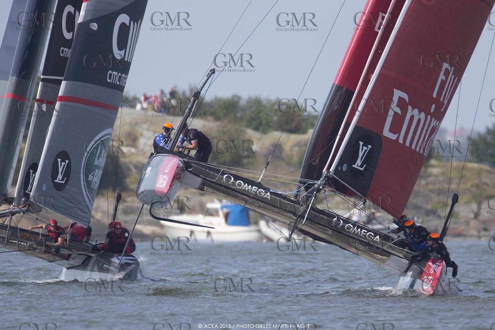 30 08 2015, Göthenburg, (SWE), 35th America's Cup, Louis Vuitton America's Cup World Series Göthenburg 2015, Race Day 2