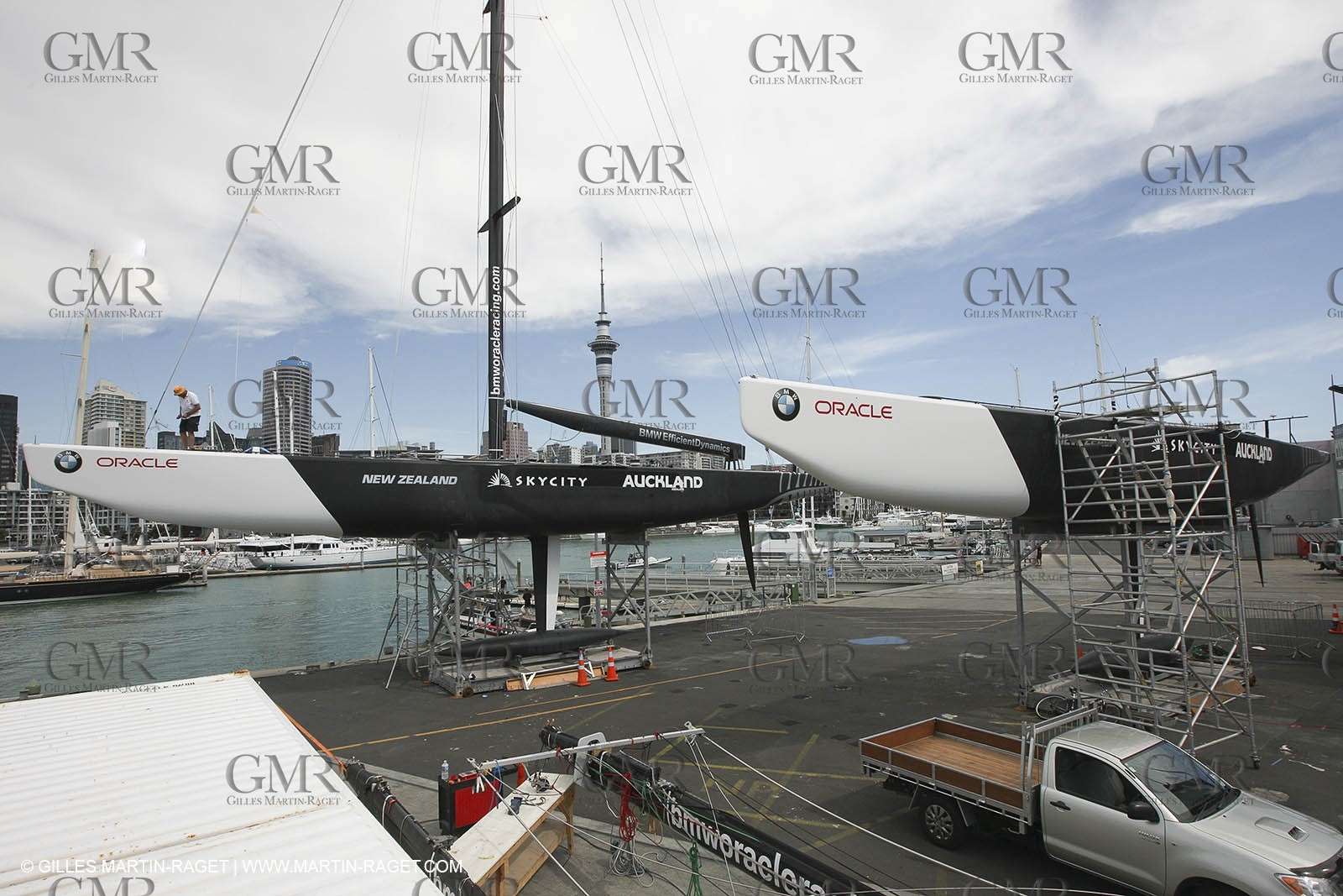 21 01 2009 - Auckland (NZL) -  Louis Vuitton Pacific Series - BMW ORACLE Racing