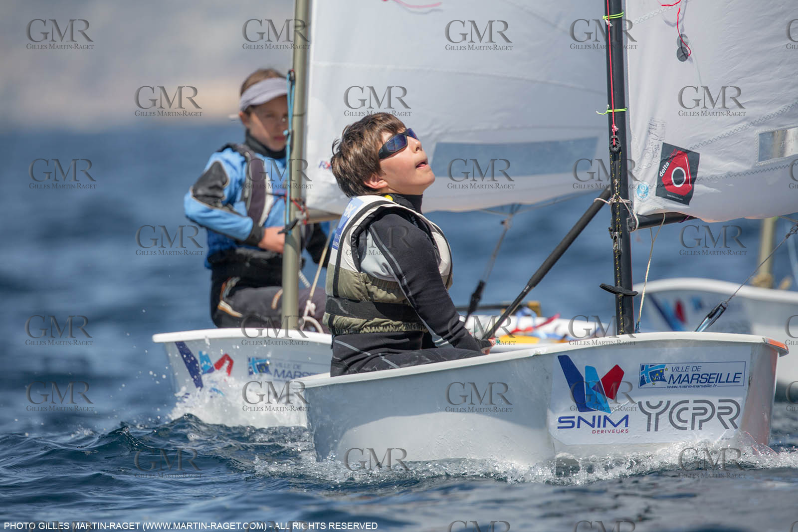 14 04 2016, Marseille (FRA,13), SNIM Dériveurs, Coupe Internationale de Printemps Optimist, Day 4