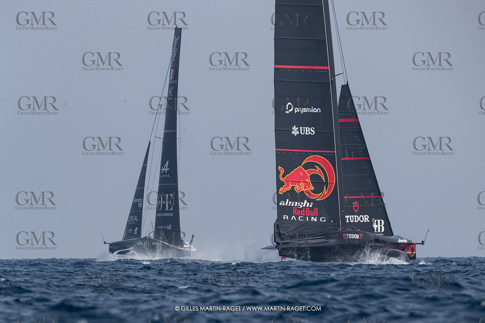 22 08 2024, Barcelona (ESP), Louis Vuitton 37th America's Cup, Louis Vuitton Preliminary Regatta, Race Day 1