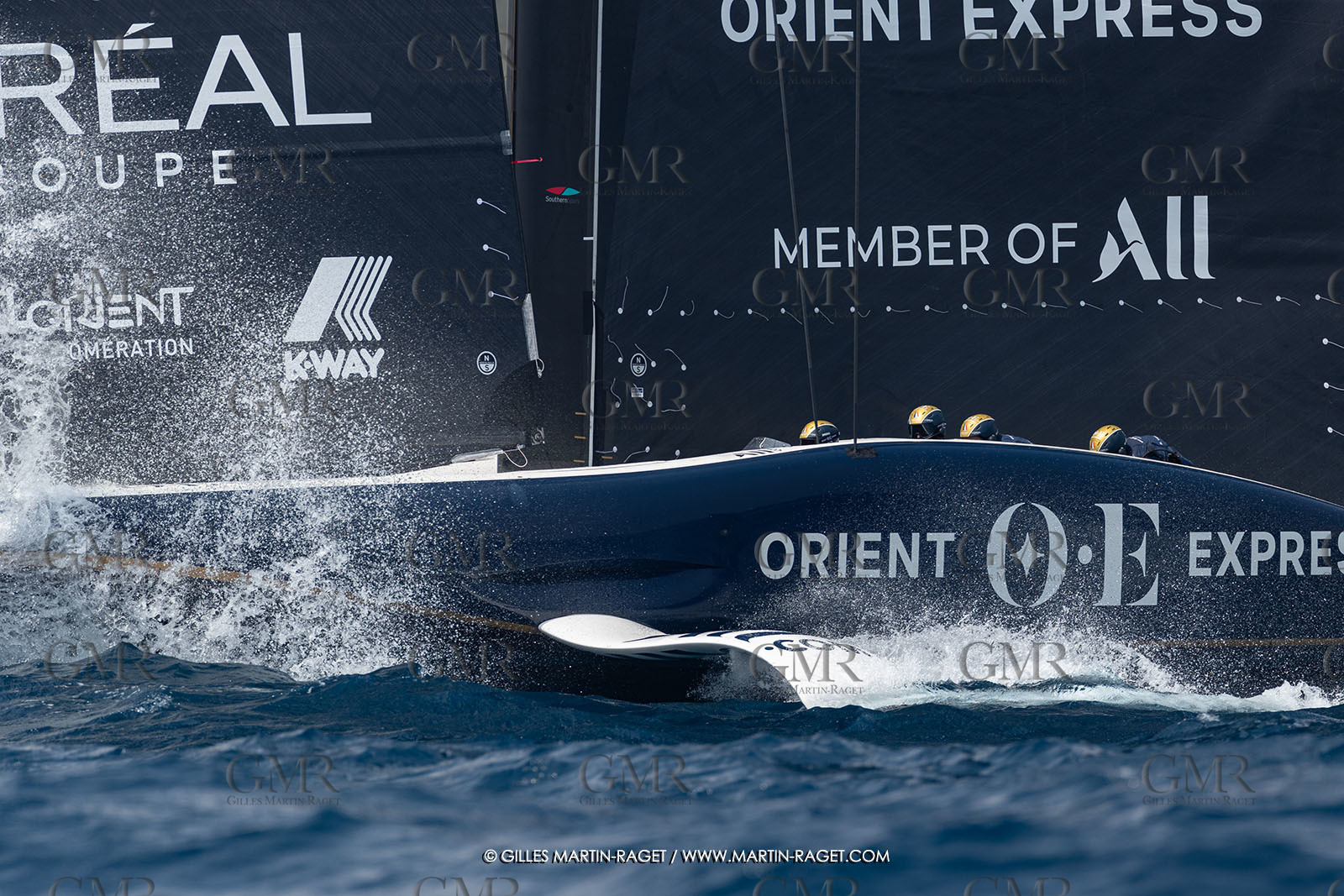 22 08 2024, Barcelona (ESP), Louis Vuitton 37th America's Cup, Louis Vuitton Preliminary Regatta, Race Day 1