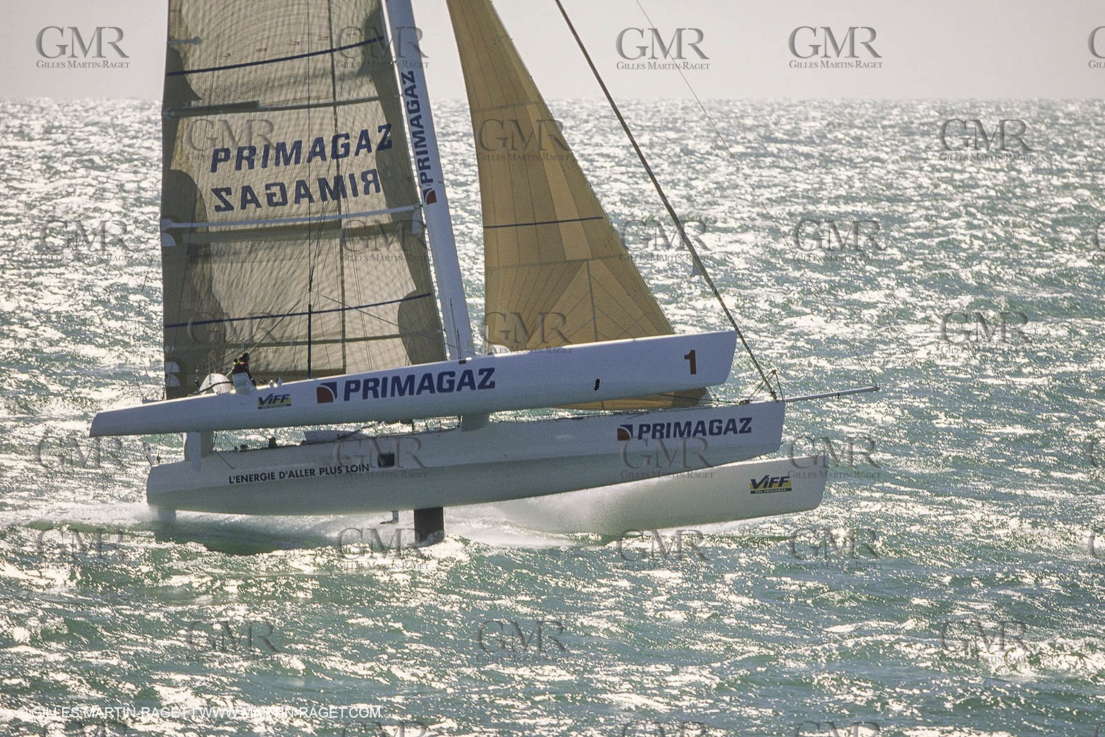 Yacht Racing, Multihull, ORMA 60, Laurent Bourgnon, Primagaz