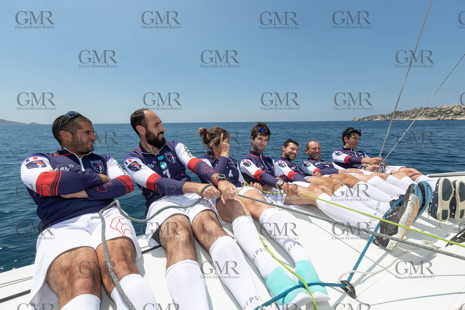 07 06 2021, Marseille (FRA,13), SSL Team France, Entraînement à bord de Tonerre de Glenn