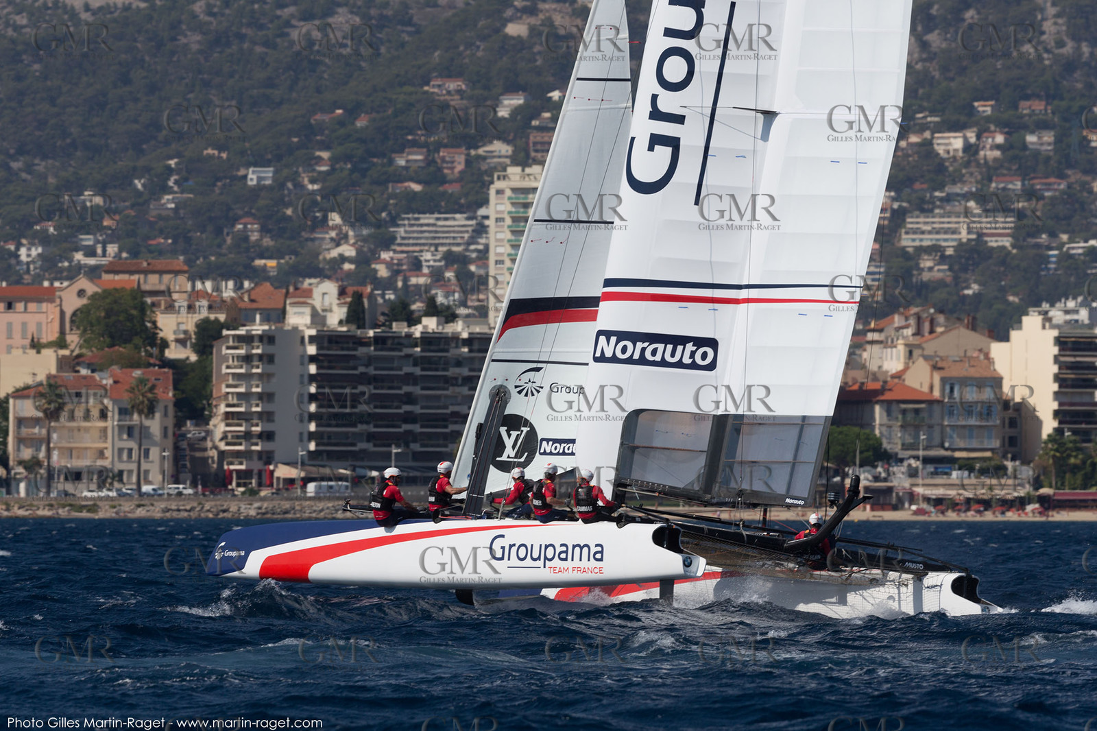 08 09 2016, Toulon (FRA, 83), Louis Vuitton America's Cup Series Toulon, open training