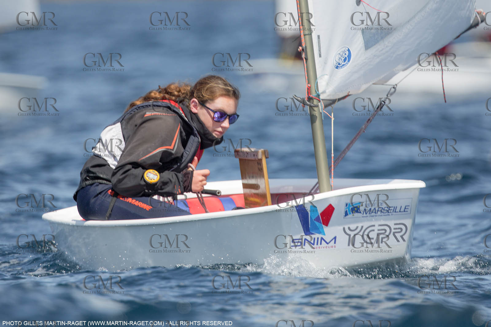 14 04 2016, Marseille (FRA,13), SNIM Dériveurs, Coupe Internationale de Printemps Optimist, Day 4