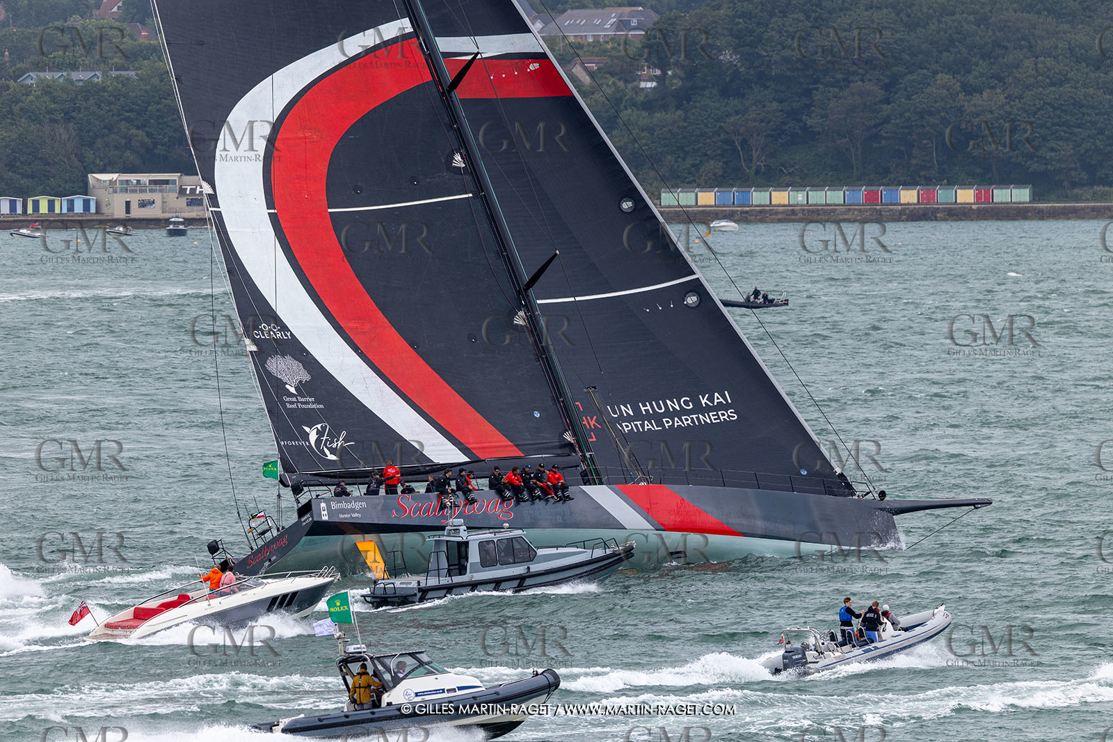 26 07 2025, Cowes (UK, IOW), Admiral's Cup 2025, Rolex Fastnet Race start,