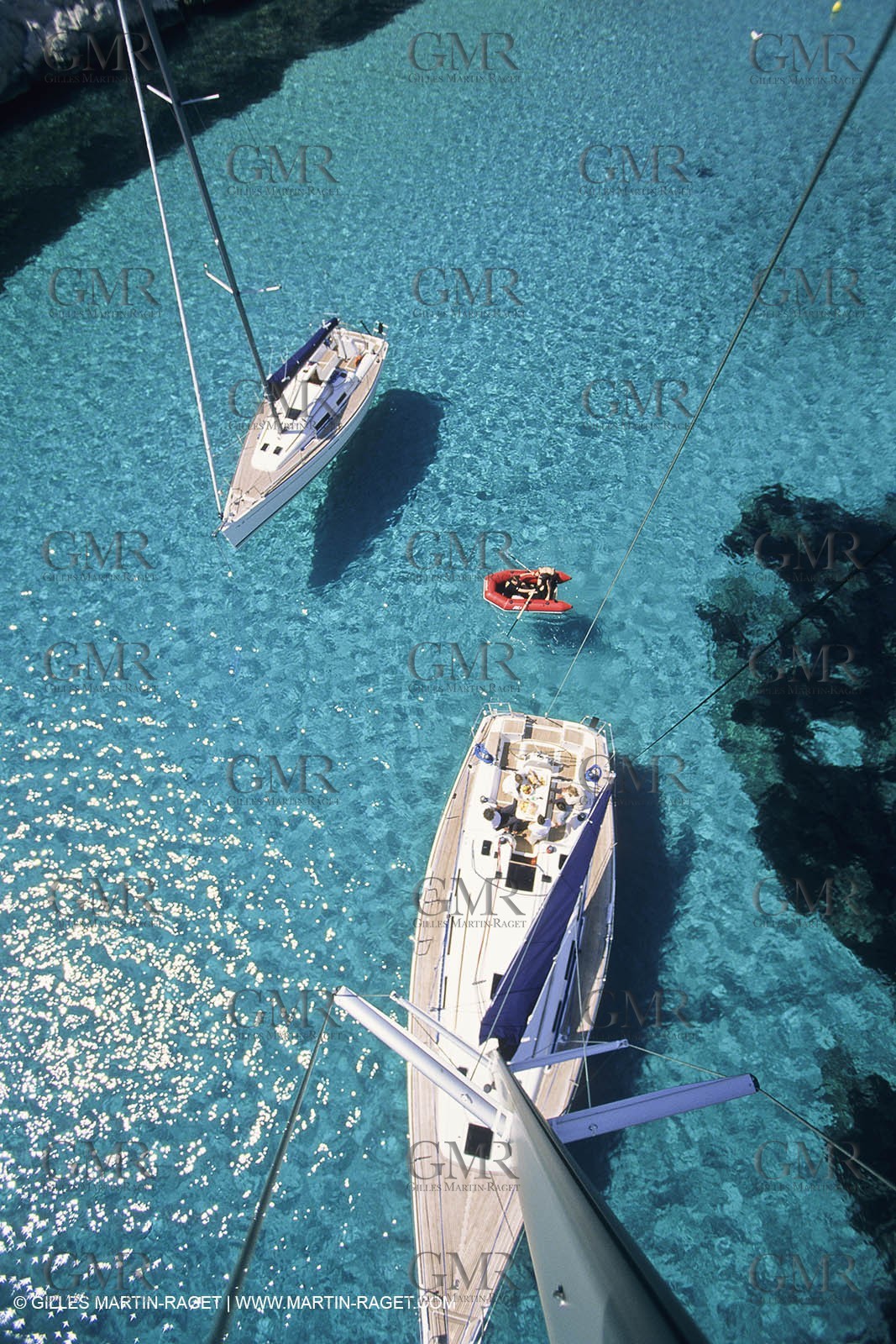 sailing, cruising, monohull at the mooring