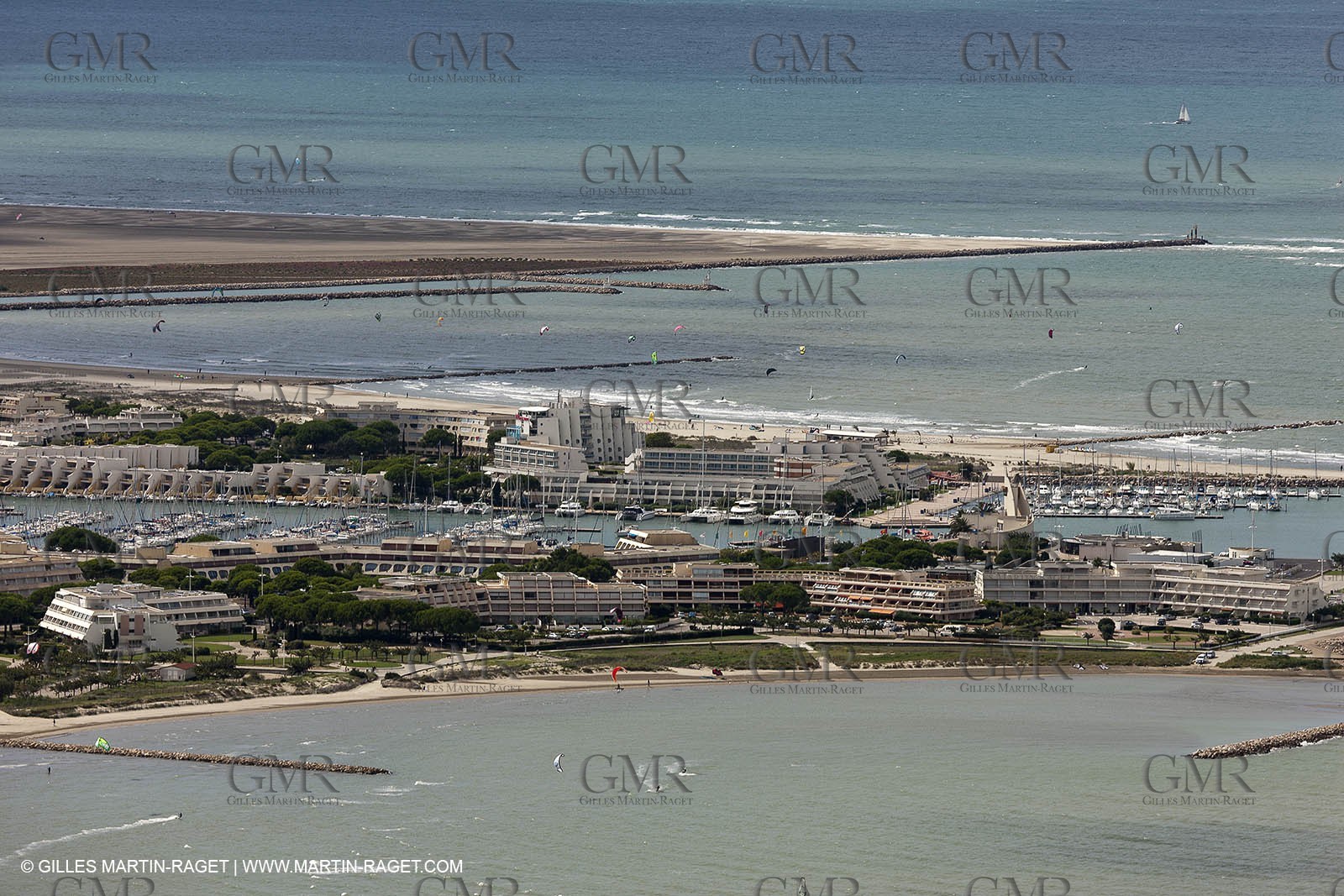 25 09 2010 - Aerial Camargphotos of the coastline from Marseille to La Grande Motte via the Camargue - Port Camargue