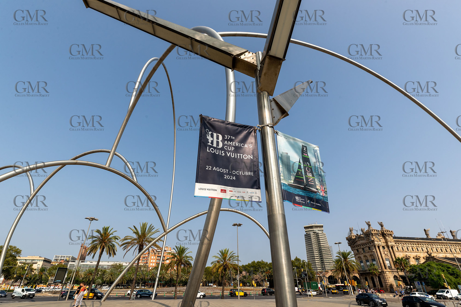 20 08 2024, Barcelona (ESP), Louis Vuitton 37th America's Cup,
